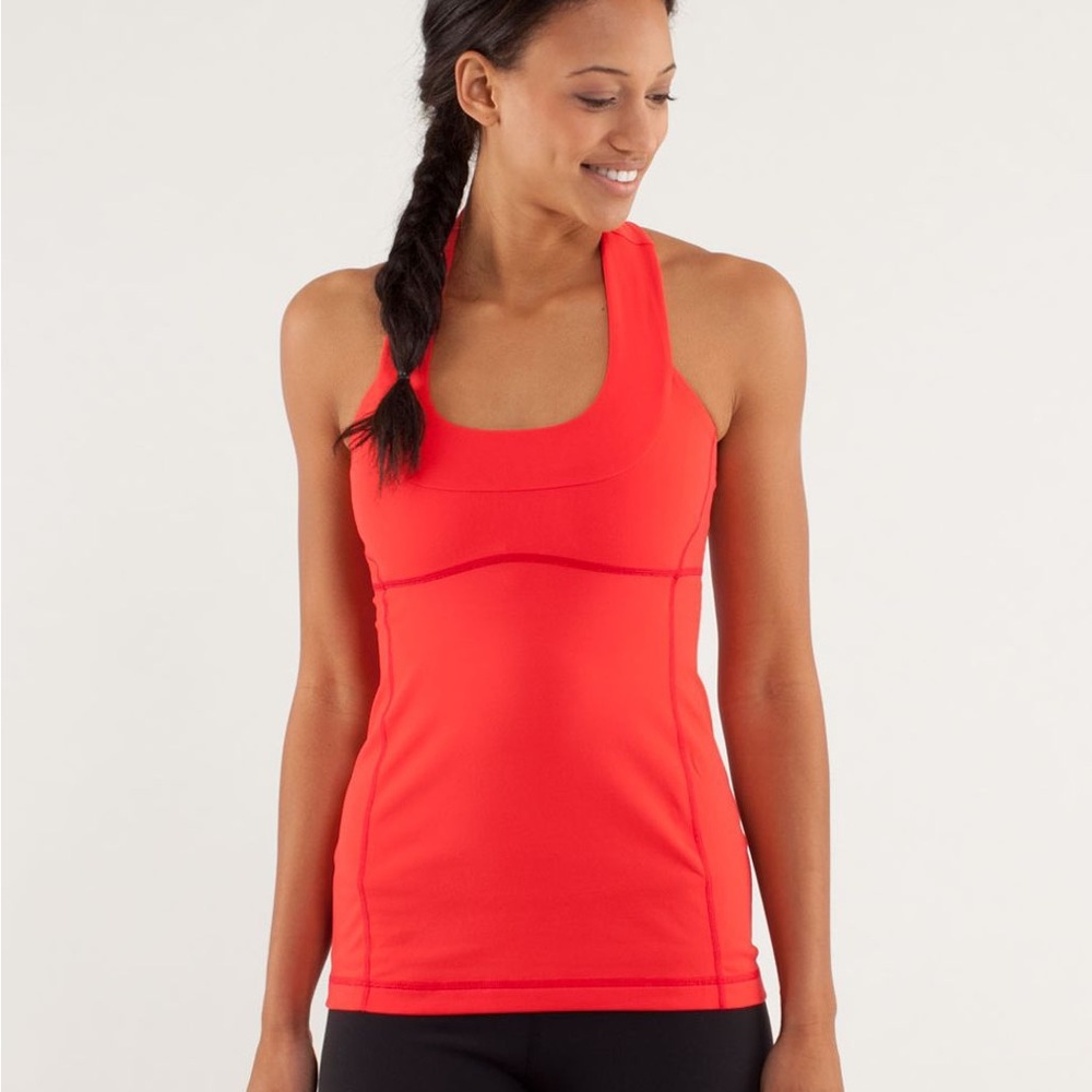 Lululemon Activewear Scoop Neck Tank Racerback Sleeveless
